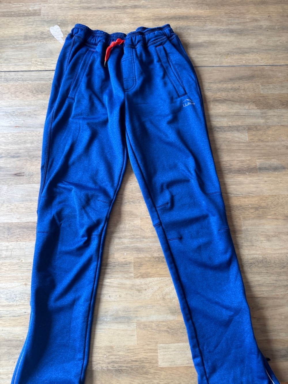 L.L. Bean Kids Blue fleece lined Sweatpants